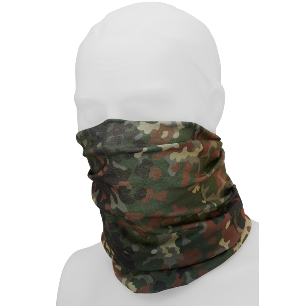 Brandit - Multifunktionstuch flecktarn Neck warmer/Gaiter - One size - Grün